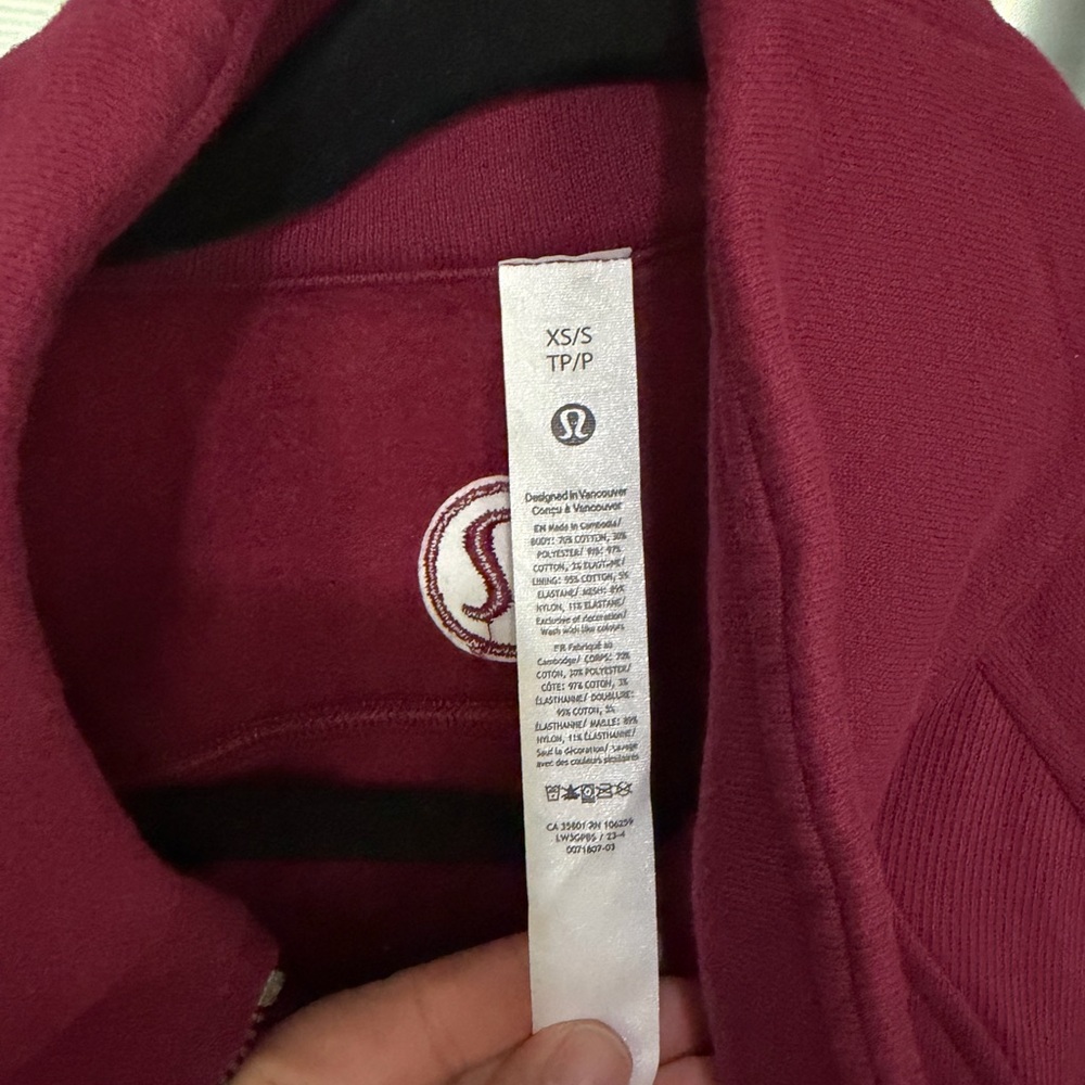 Lululemon Athletica Deep Luxe Scuba Oversized Funnel-Neck Jacket - Picture 4 of 5